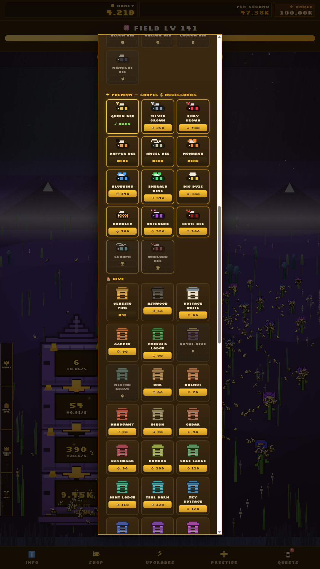 Screenshot 3 for Honey Hive: Idle Bee Colony