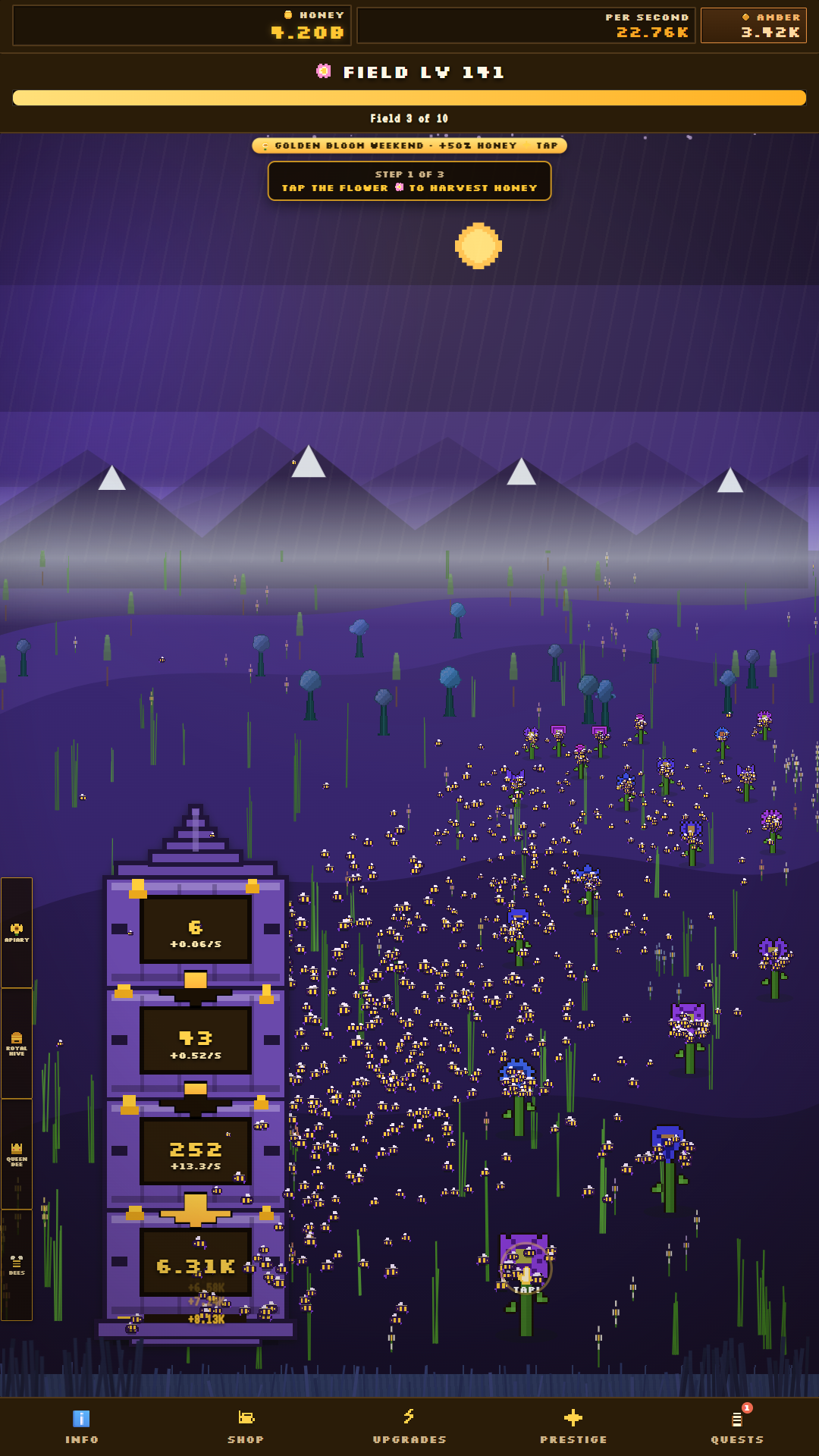 Screenshot 4 for Honey Hive: Idle Bee Colony