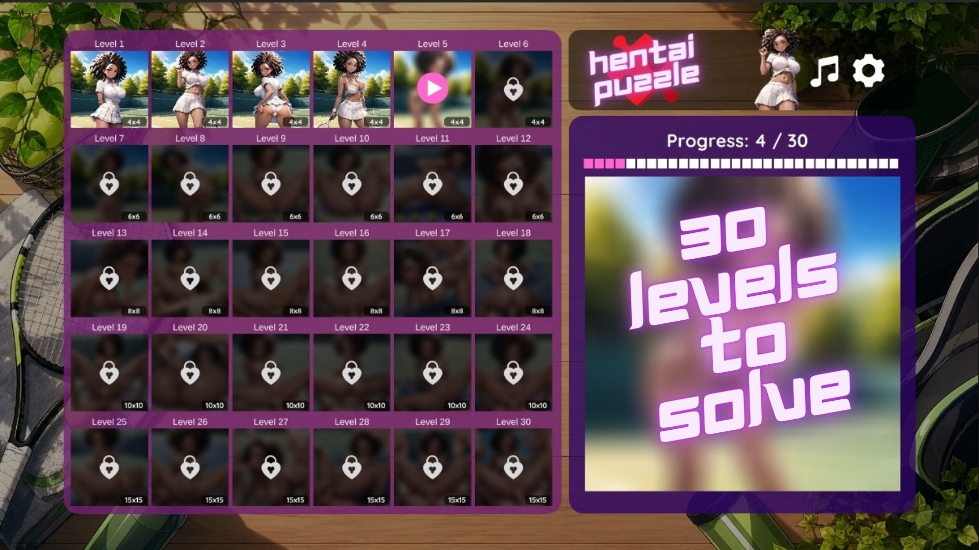 Screenshot 6 for Hentai Puzzle: Selena