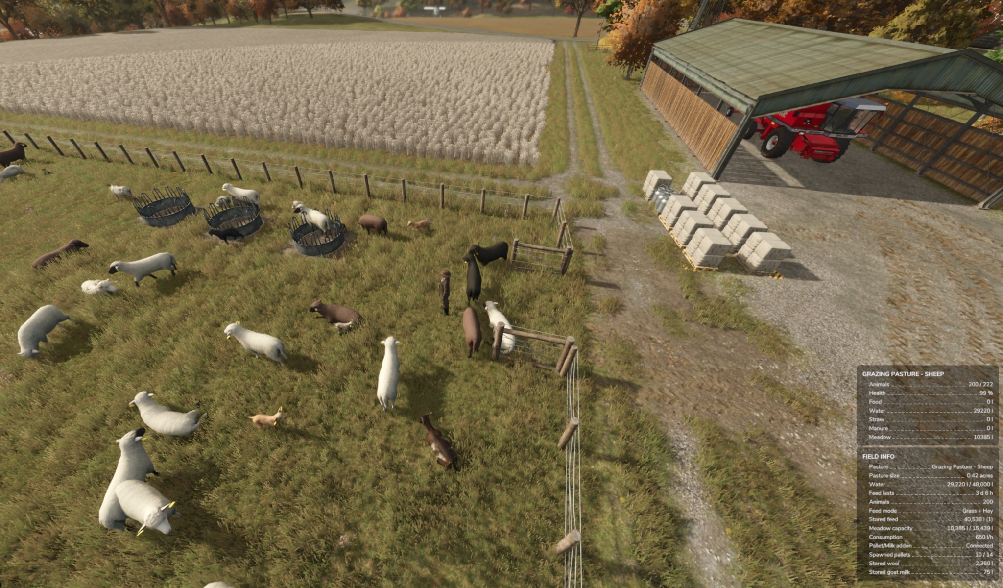 Screenshot 3 for Grazing Pasture Pallet And Milk Addon