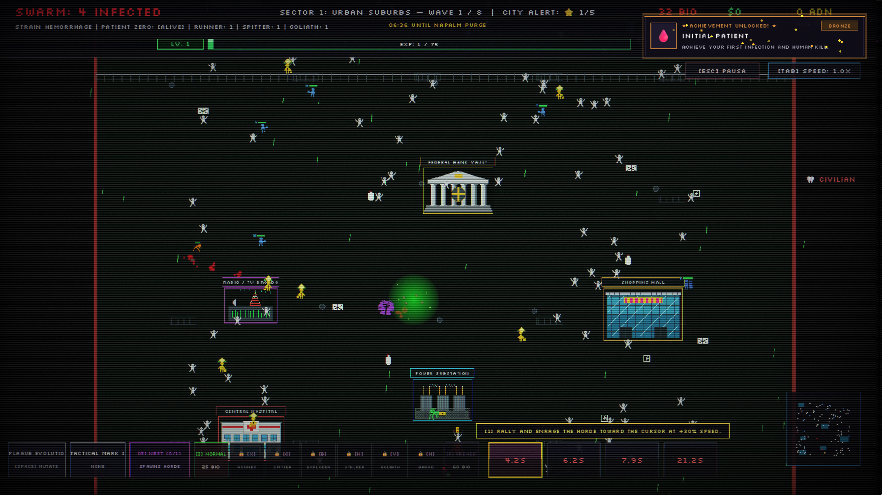 Screenshot 3 for PATIENT ZERO: THE HORDE