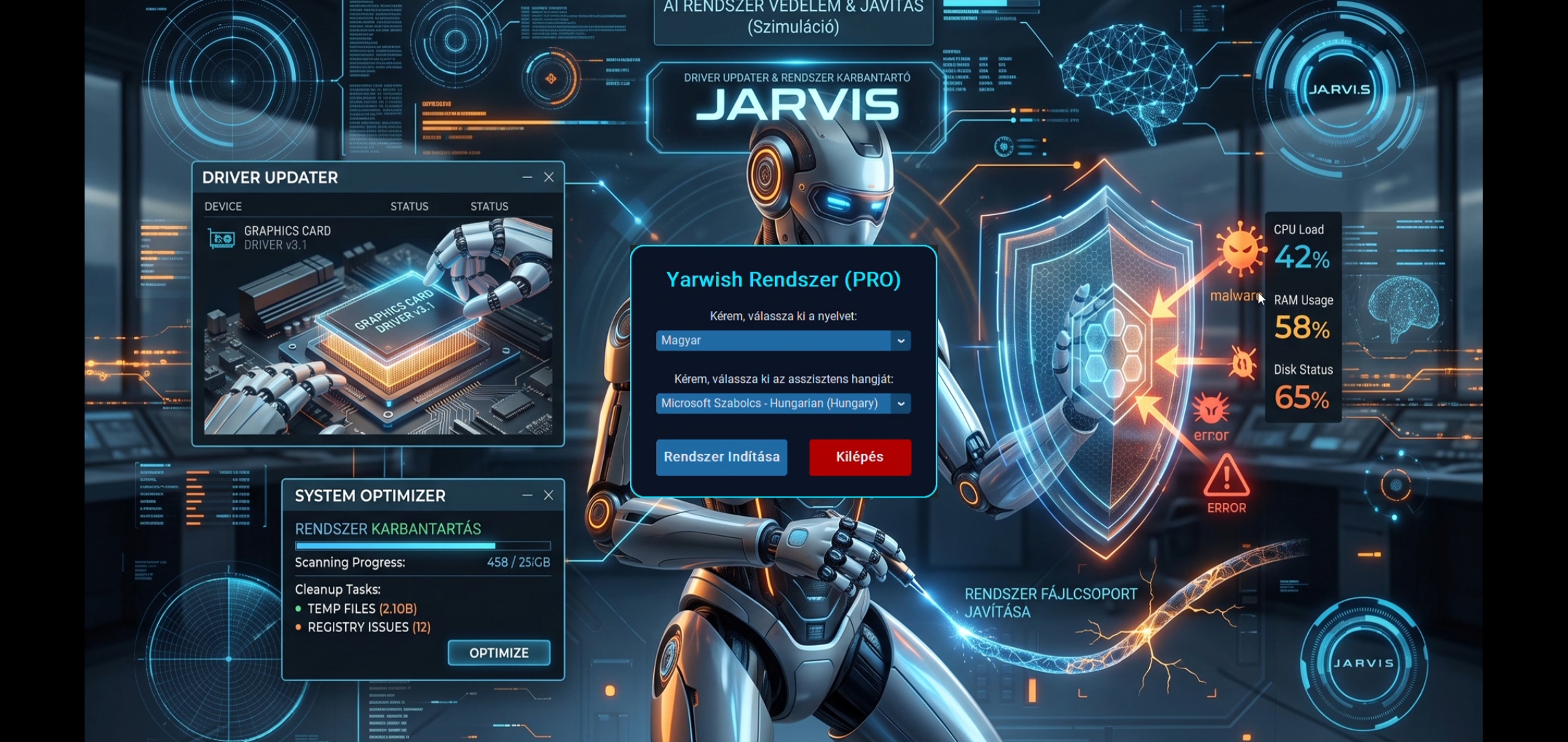 Screenshot 2 for Yarwish PRO - PC Optimizer & FPS Booster