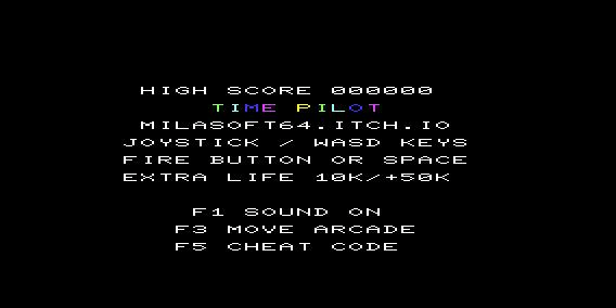 Screenshot 2 for Time Pilot (Vic-20)