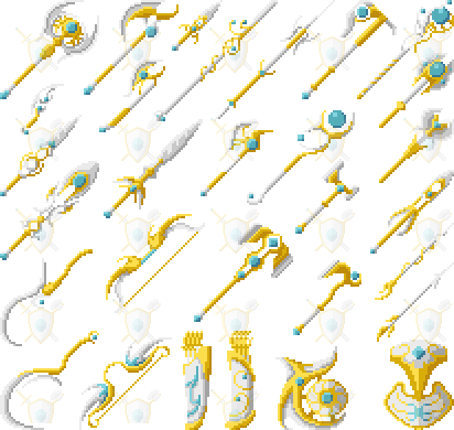Light Weapons (Pixel-Art) (Old) by ScratchlO