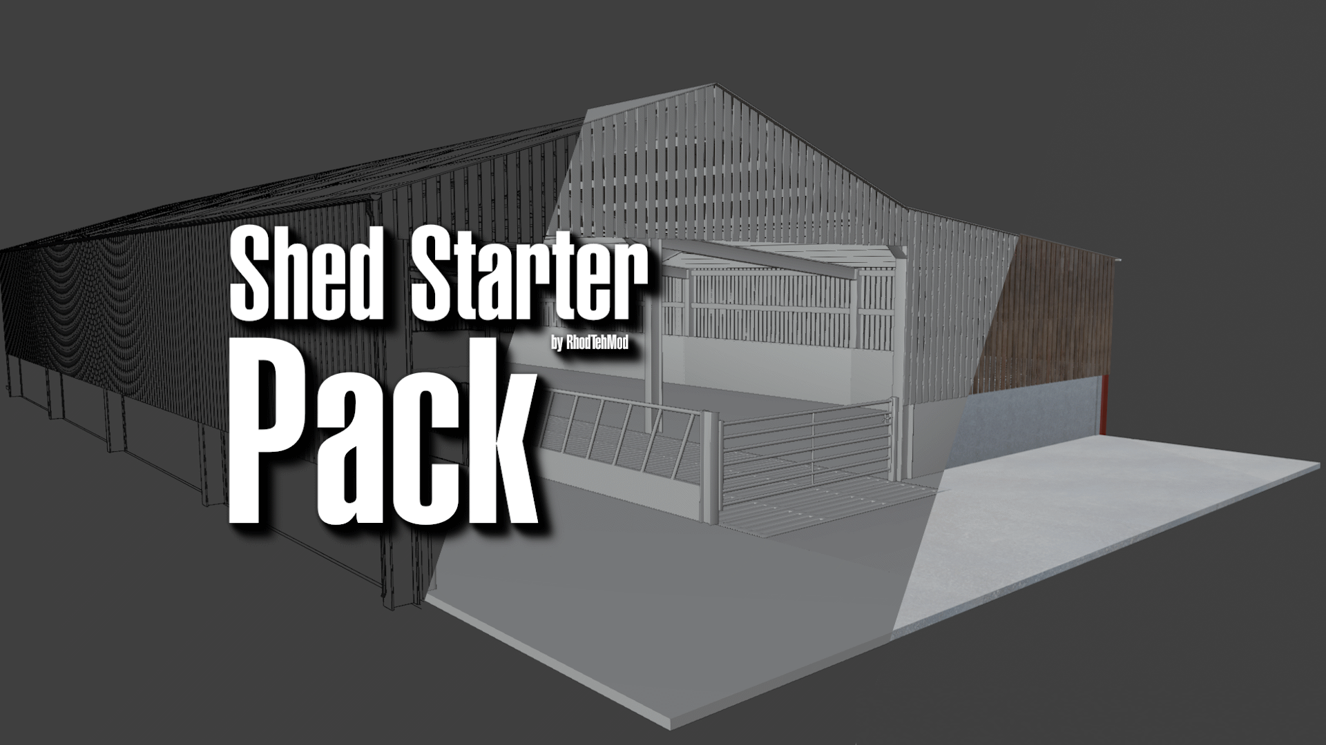 Screenshot 2 for Shed Starter Pack (Native Blender File)