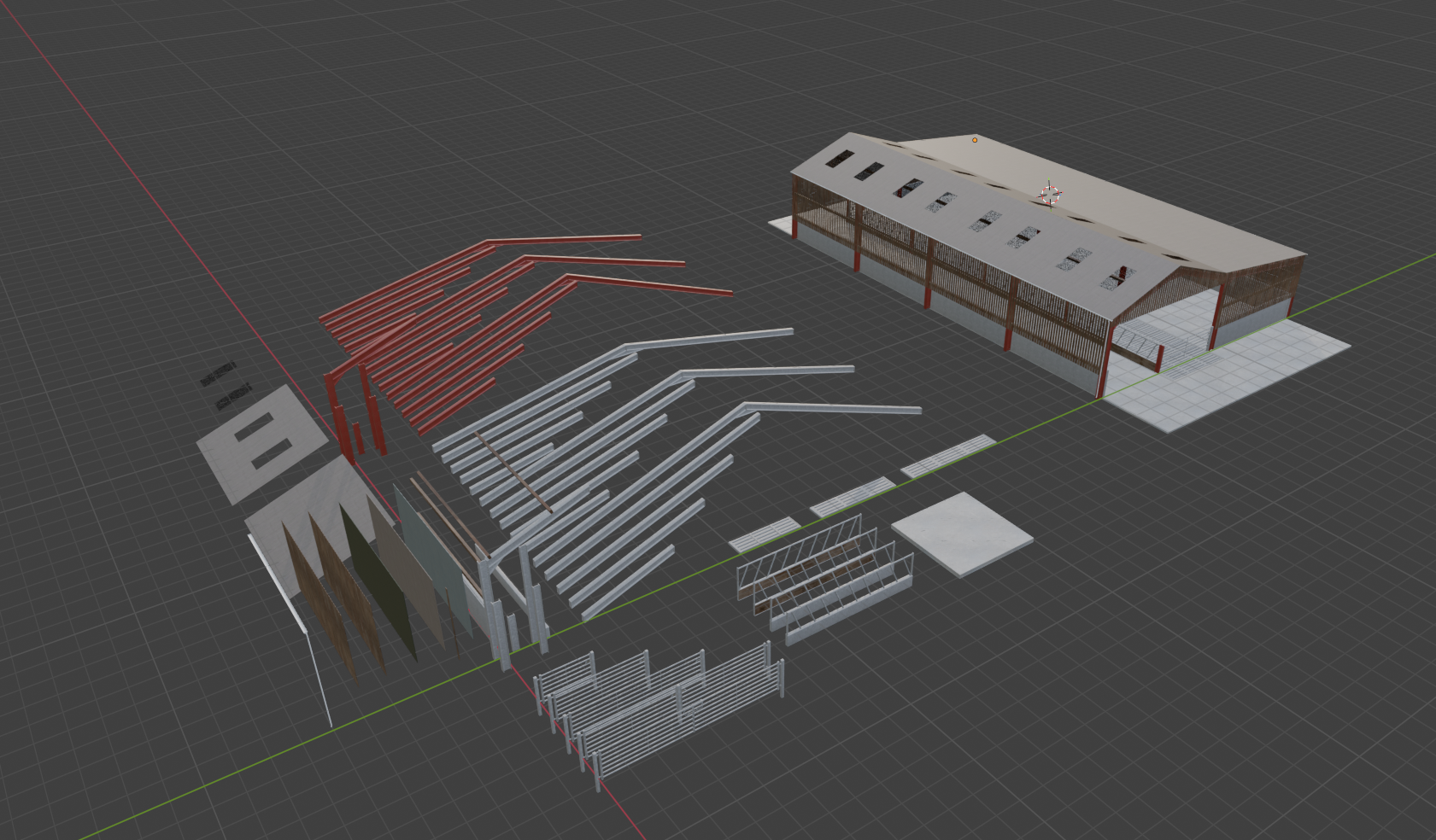 Screenshot 7 for Shed Starter Pack (Native Blender File)