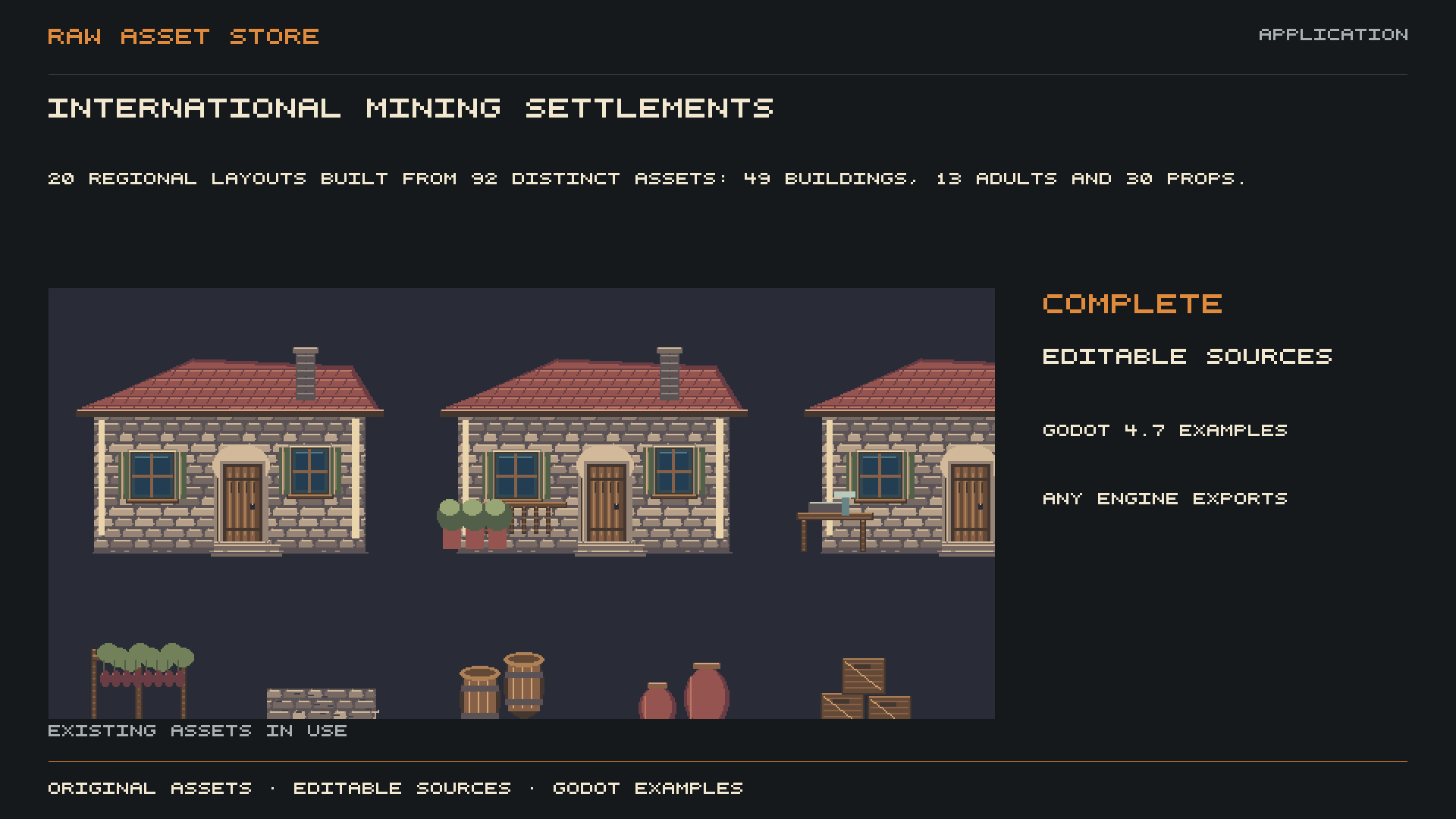 International Mining Settlements &mdash; application