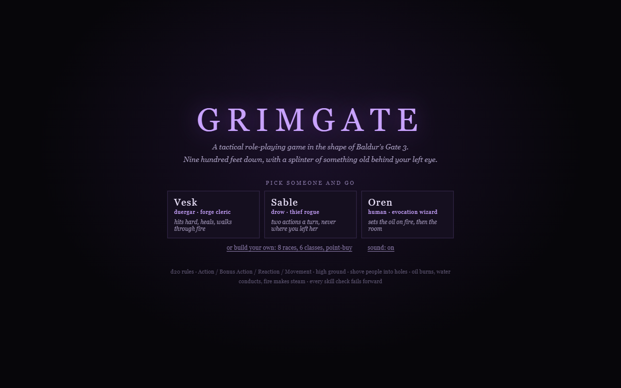 Screenshot 6 for GRIMGATE