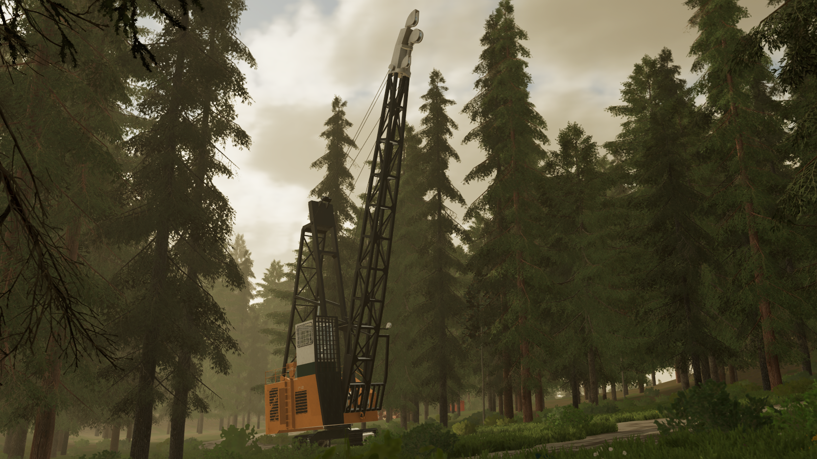 Screenshot 4 for FS22 Cypress 7280C Grapple Yarder