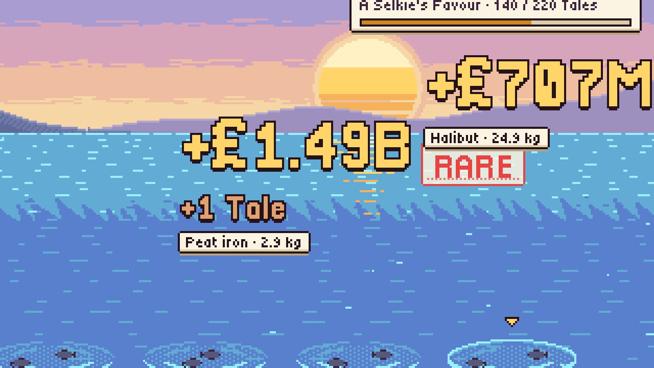 Screenshot 5 for The Wee Pier - An Island Fishing Idle