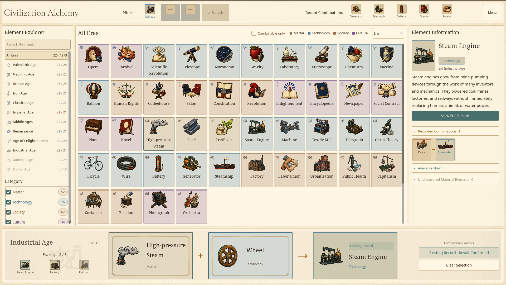 Screenshot 2 for Civilization Alchemy