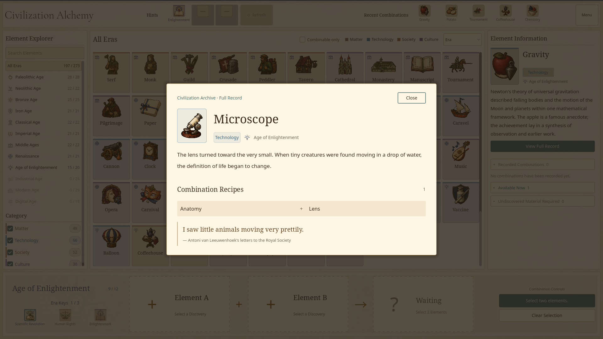 Screenshot 3 for Civilization Alchemy