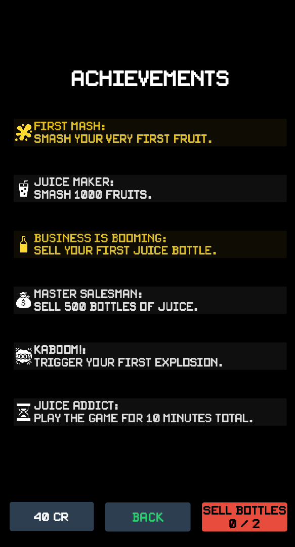 Screenshot 3 for Juice Mash