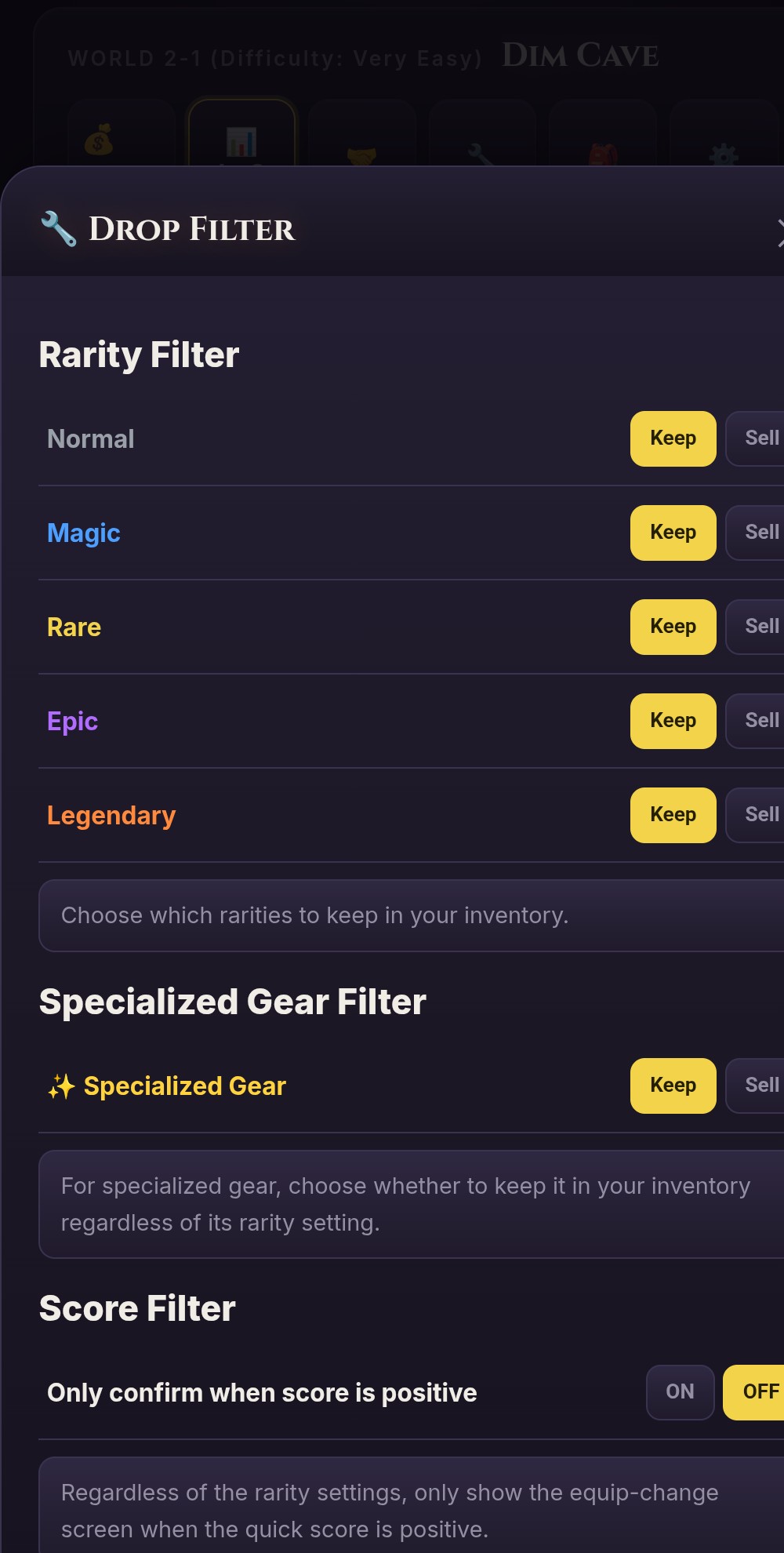 Screenshot 4 for Gear Loot Battler - DEMO