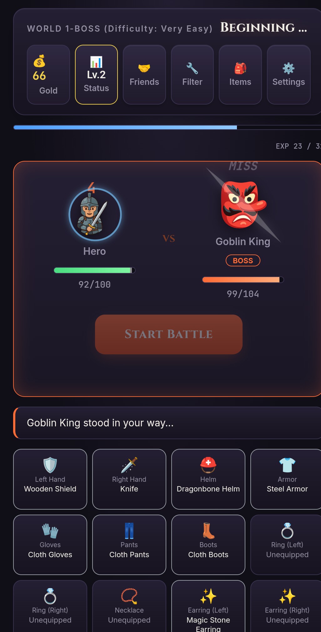 Screenshot 6 for Gear Loot Battler - DEMO