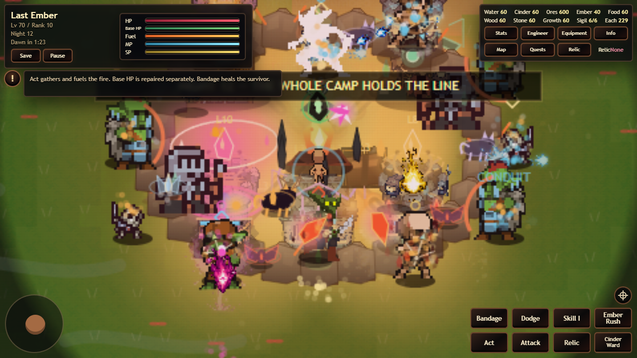 Screenshot 2 for Last Ember: Black Requiem
