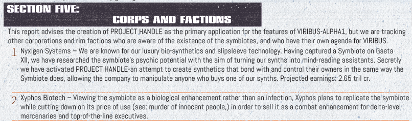 Screenshot 4 for The Symbiote Report