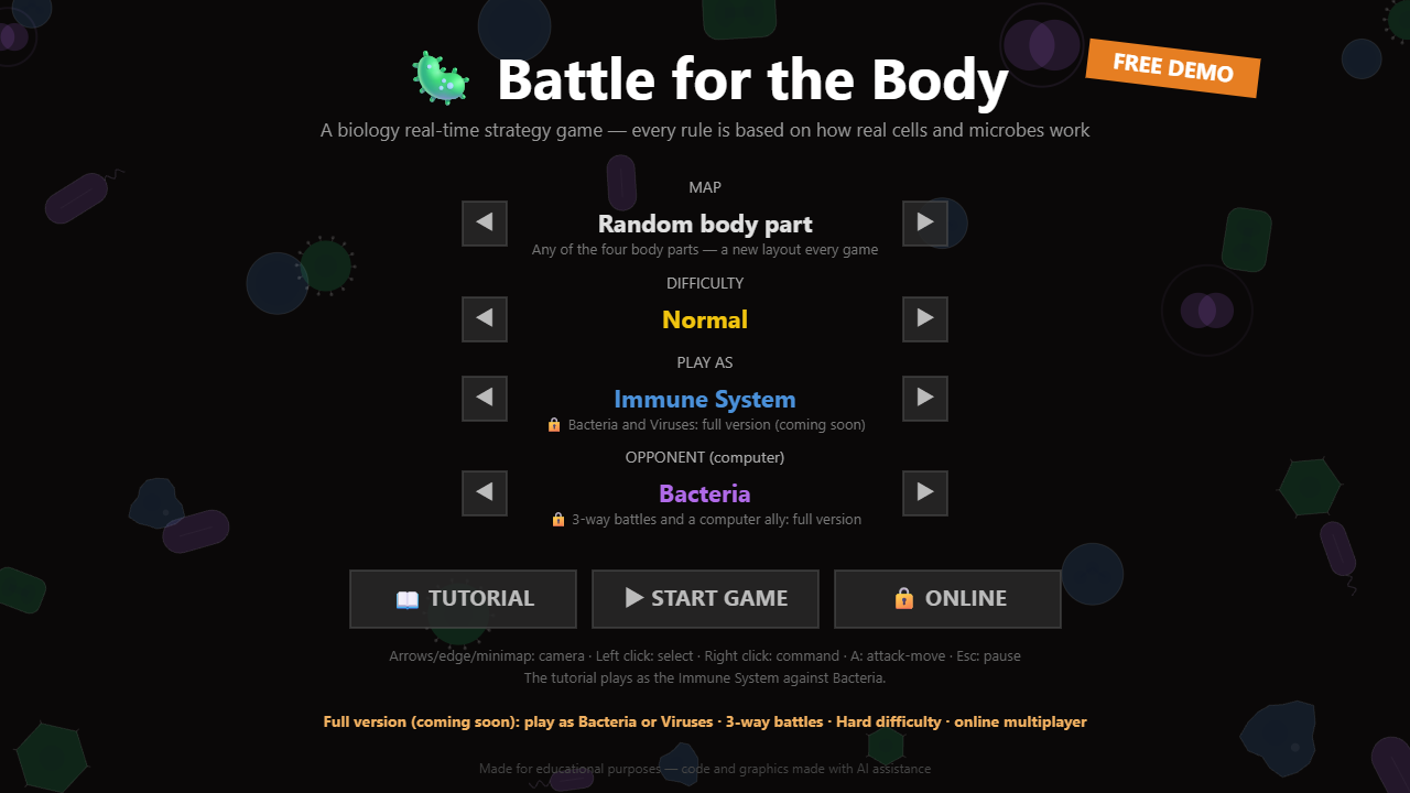 Screenshot 4 for Battle for the Body — Free Demo