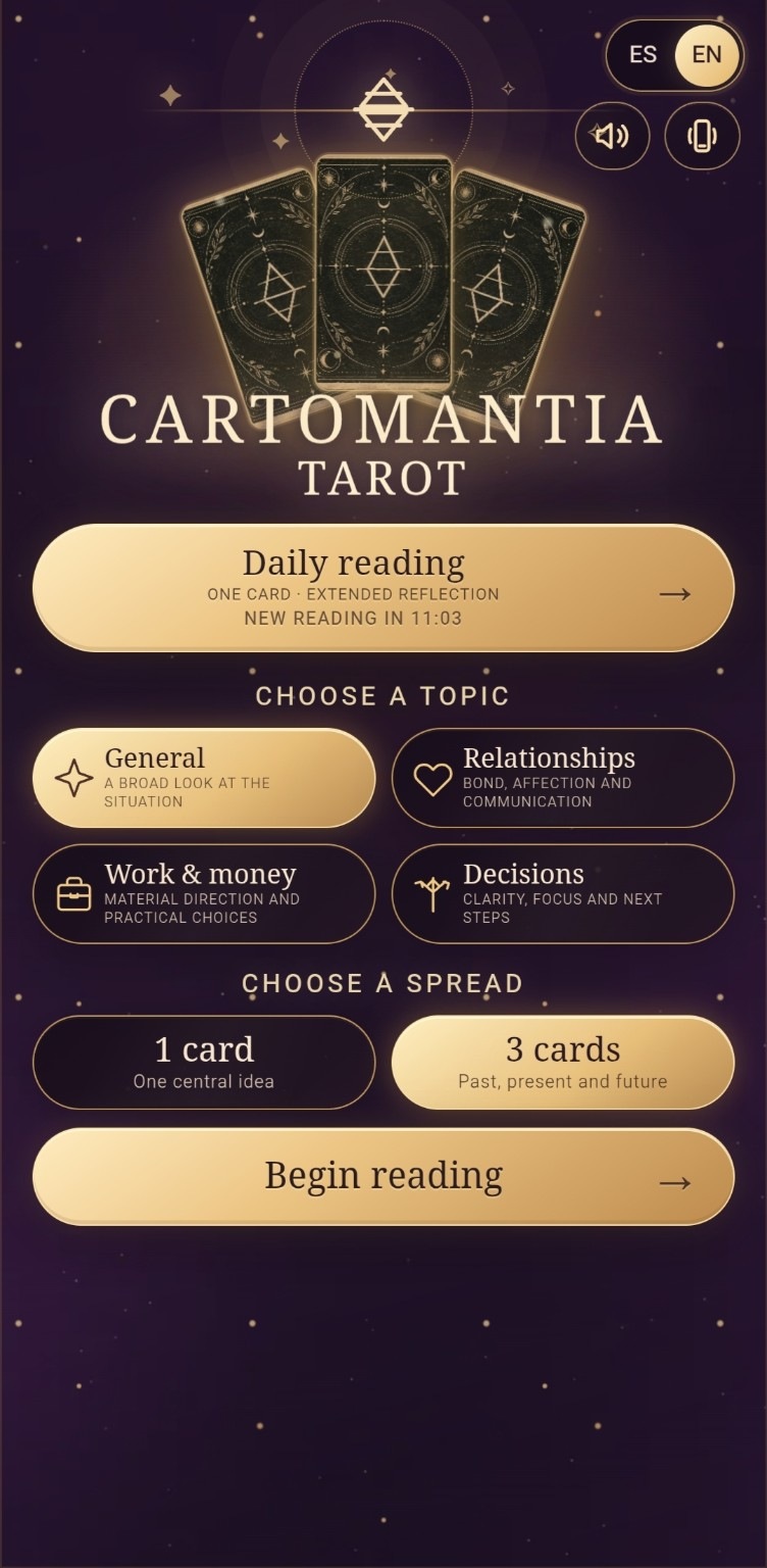 Screenshot 2 for Cartomantia Tarot