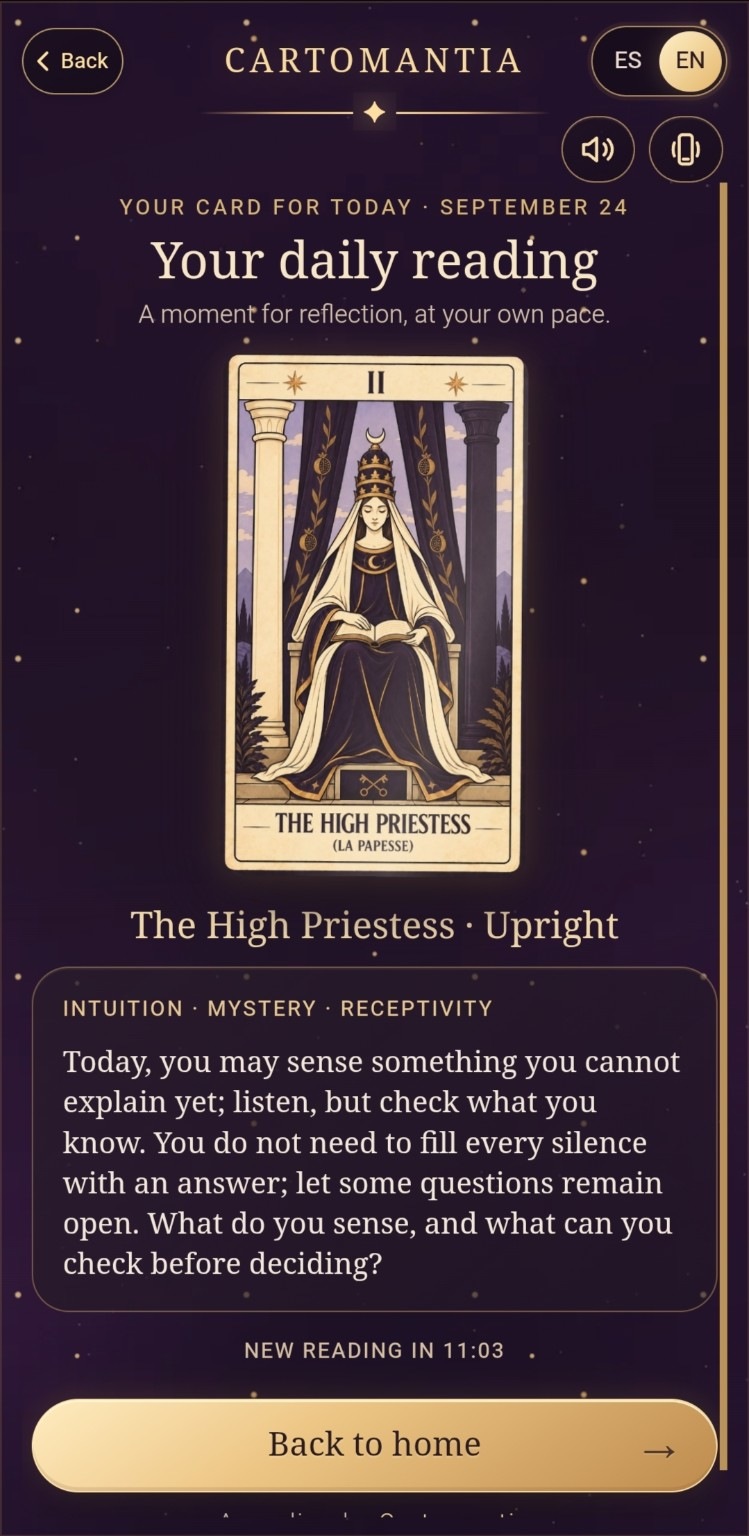 Screenshot 6 for Cartomantia Tarot