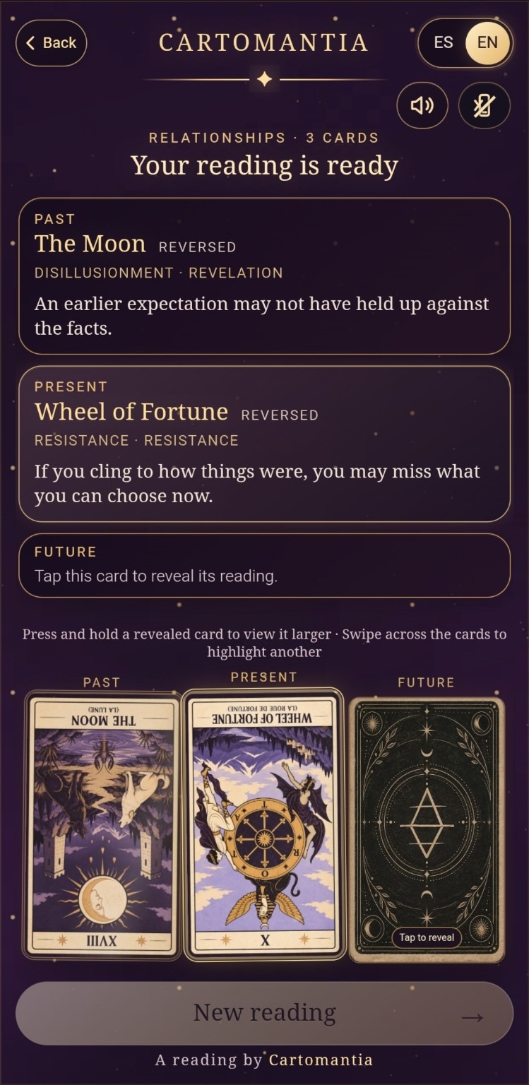 Screenshot 5 for Cartomantia Tarot