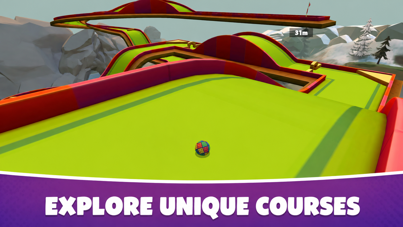 Screenshot 2 for Mini Golf 3D: Putt & Play