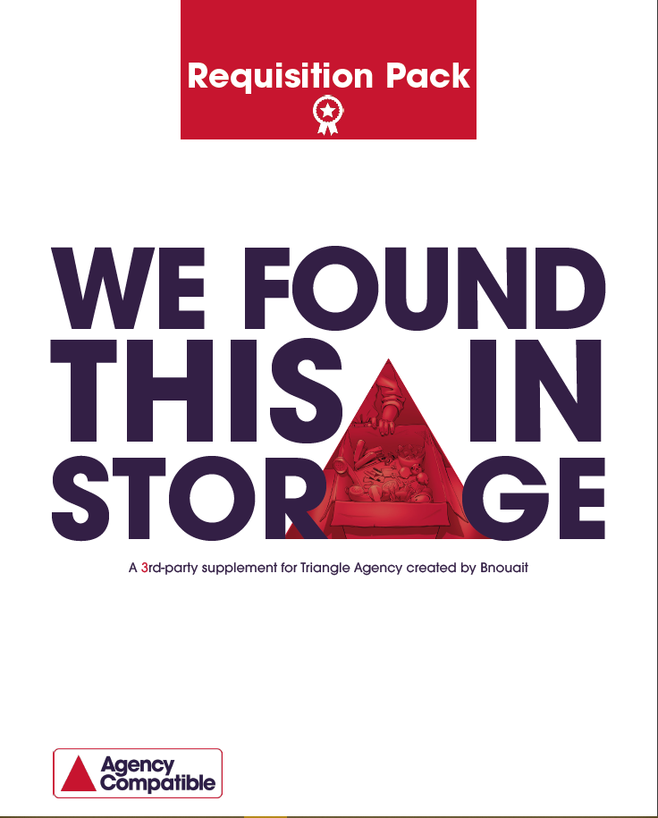 Screenshot 2 for We Found This in Storage - A Triangle Agency Requisition Pack