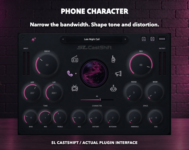 Screenshot 5 for SL CastShift - Six-Mode Audio Effect for Mac