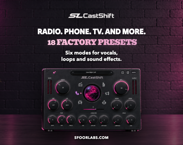 Screenshot 4 for SL CastShift - Six-Mode Audio Effect for Mac