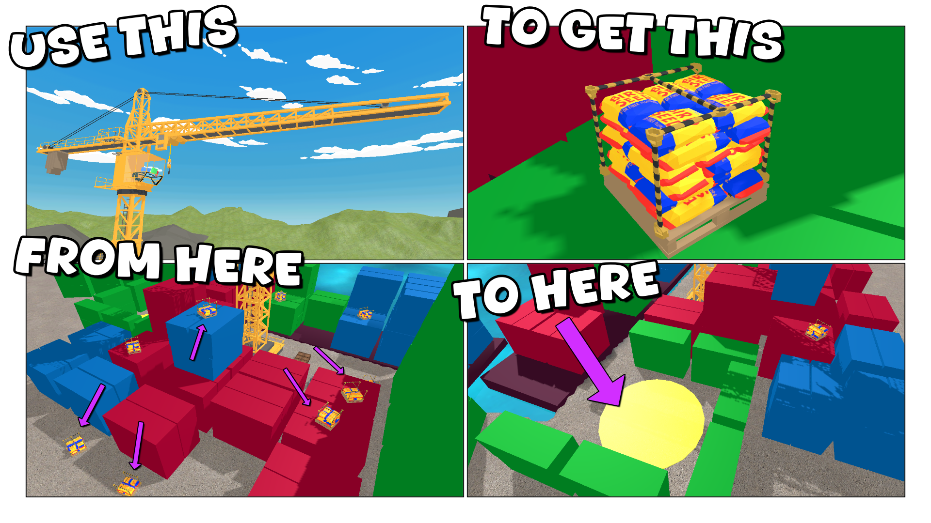 Screenshot 2 for No crane, no grain!