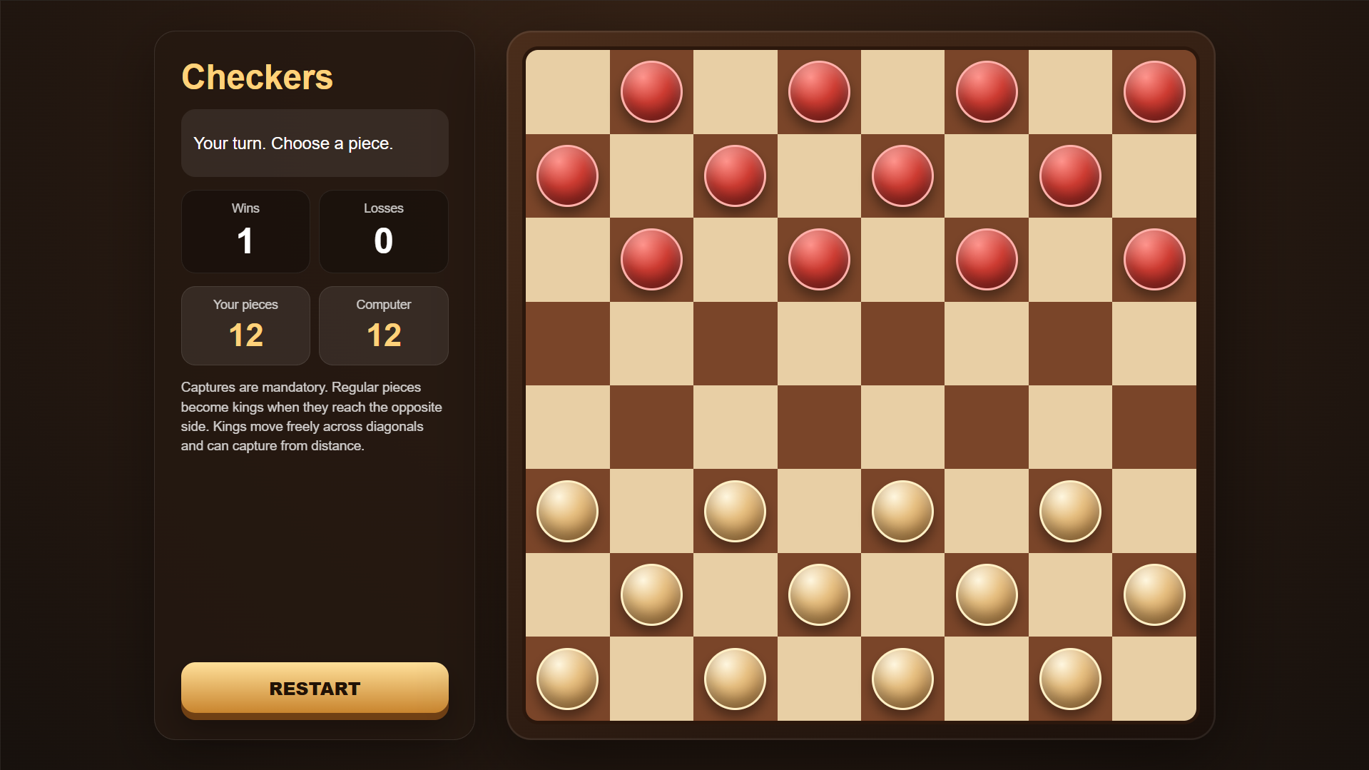Screenshot 3 for Checkers