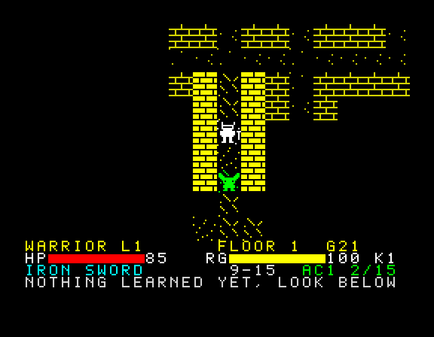 Screenshot 2 for Orbs of the Overlord - The ZX Demake