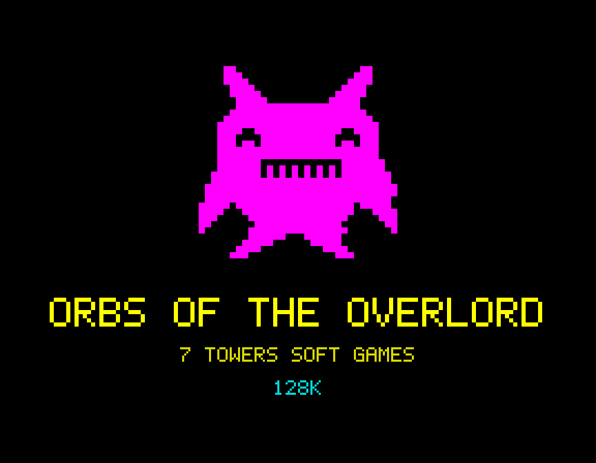 Screenshot 3 for Orbs of the Overlord - The ZX Demake