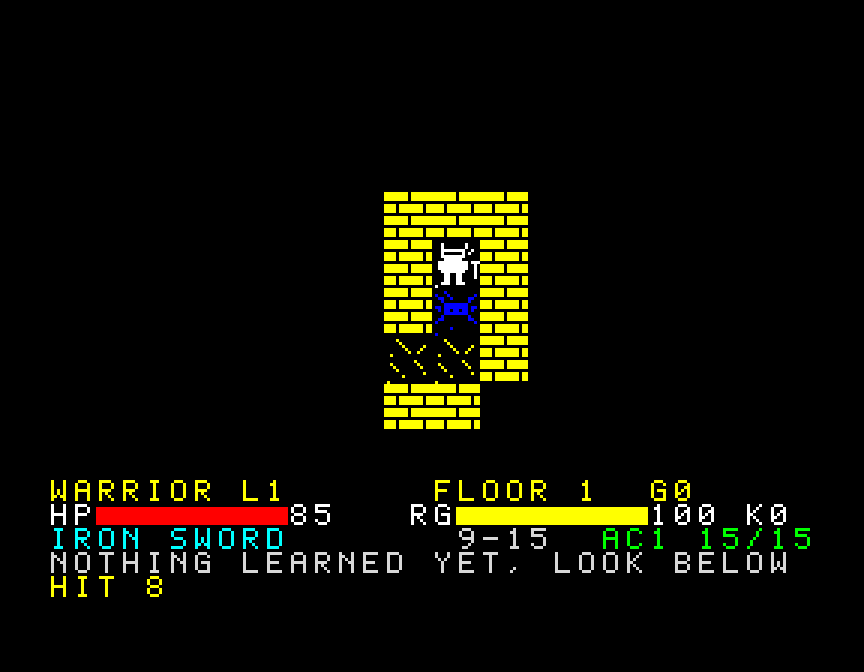 Screenshot 5 for Orbs of the Overlord - The ZX Demake