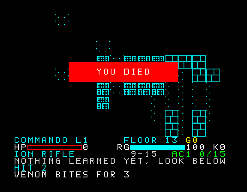 Screenshot 6 for Orbs of the Overlord - The ZX Demake