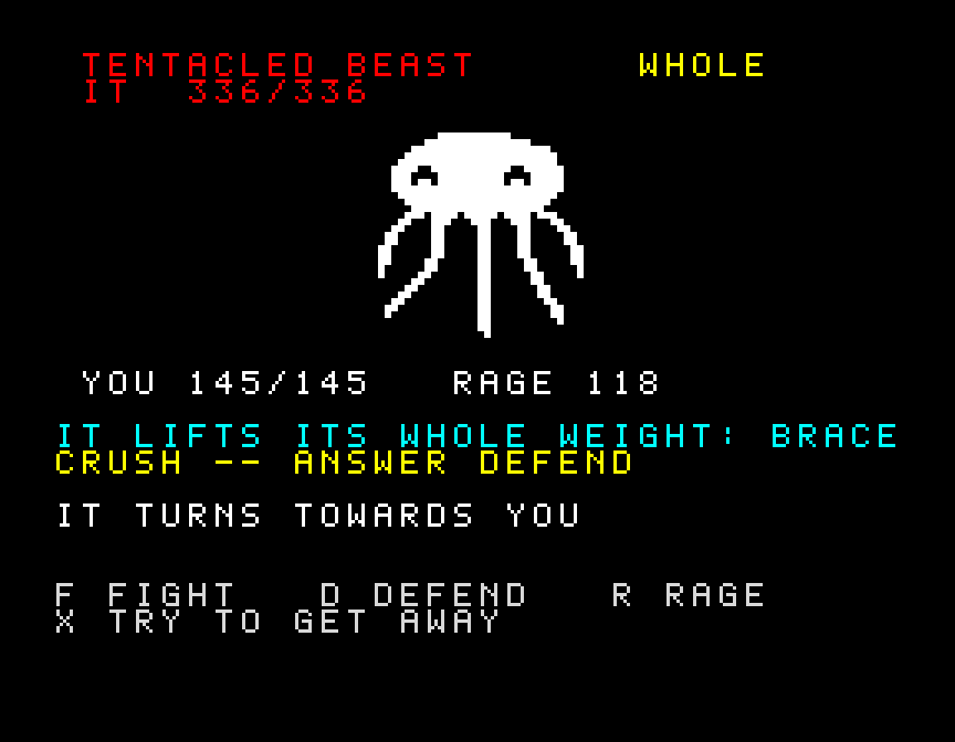 Screenshot 8 for Orbs of the Overlord - The ZX Demake