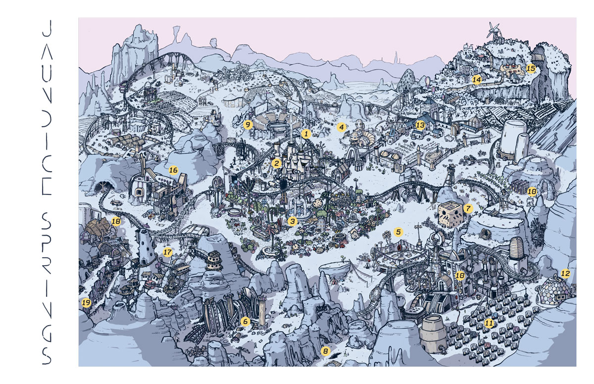 Screenshot 2 for Map of Jaundice Springs