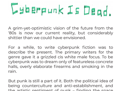 Screenshot 3 for The Queer Cyberpunk's Guide to Tabletop RPGs