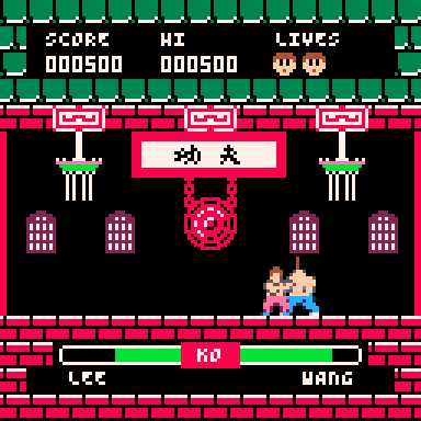 Screenshot 2 for Pico-8 Kung-Fu