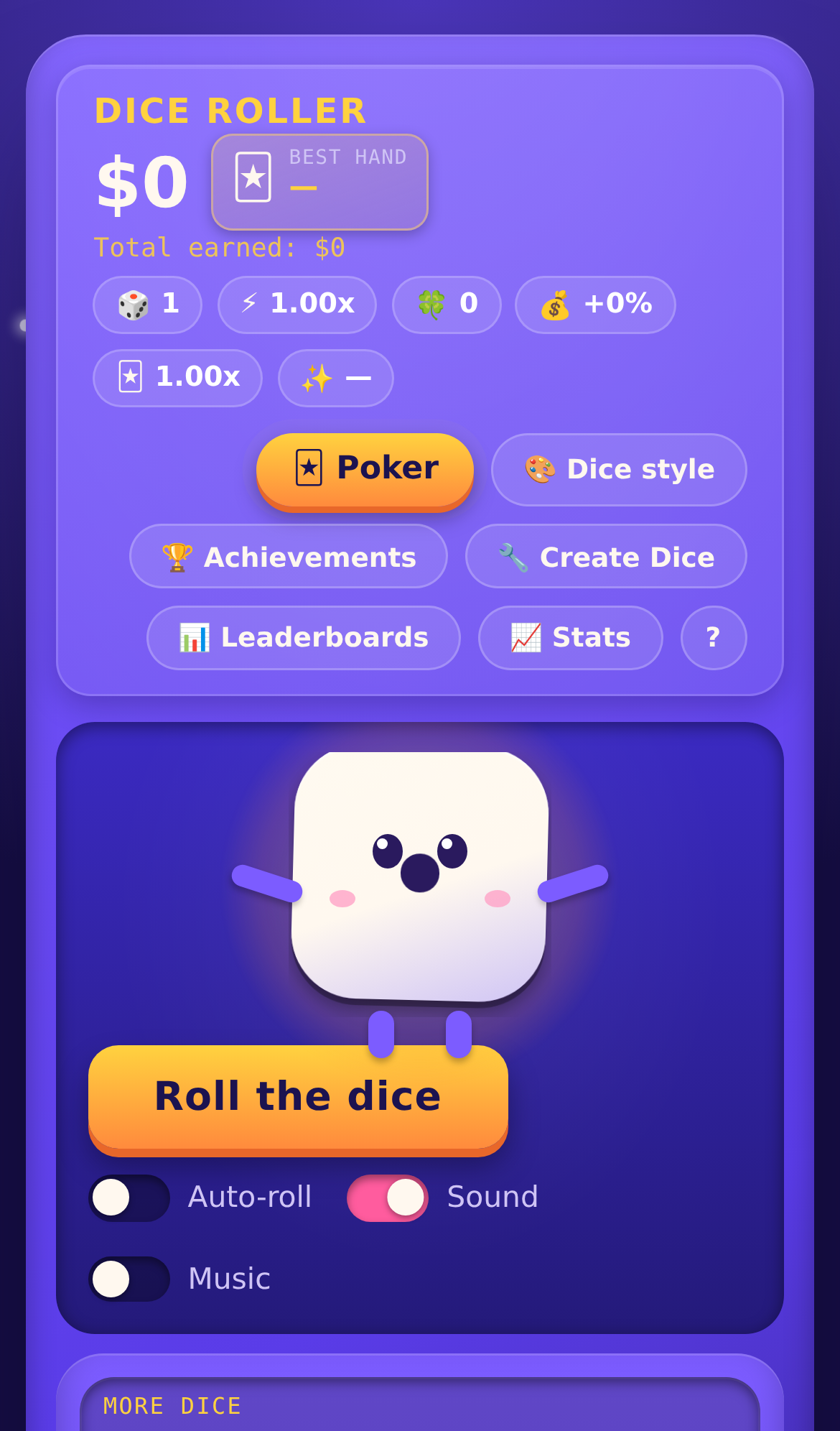 Screenshot 2 for Dice Roller