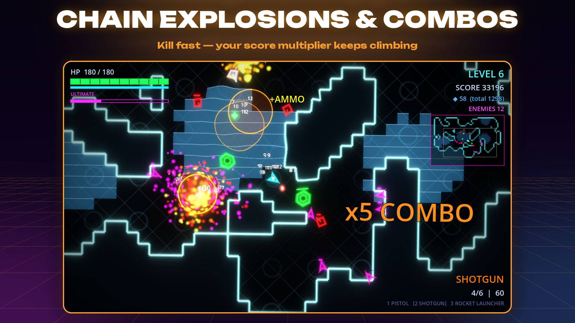 Screenshot 3 for Neon Endless