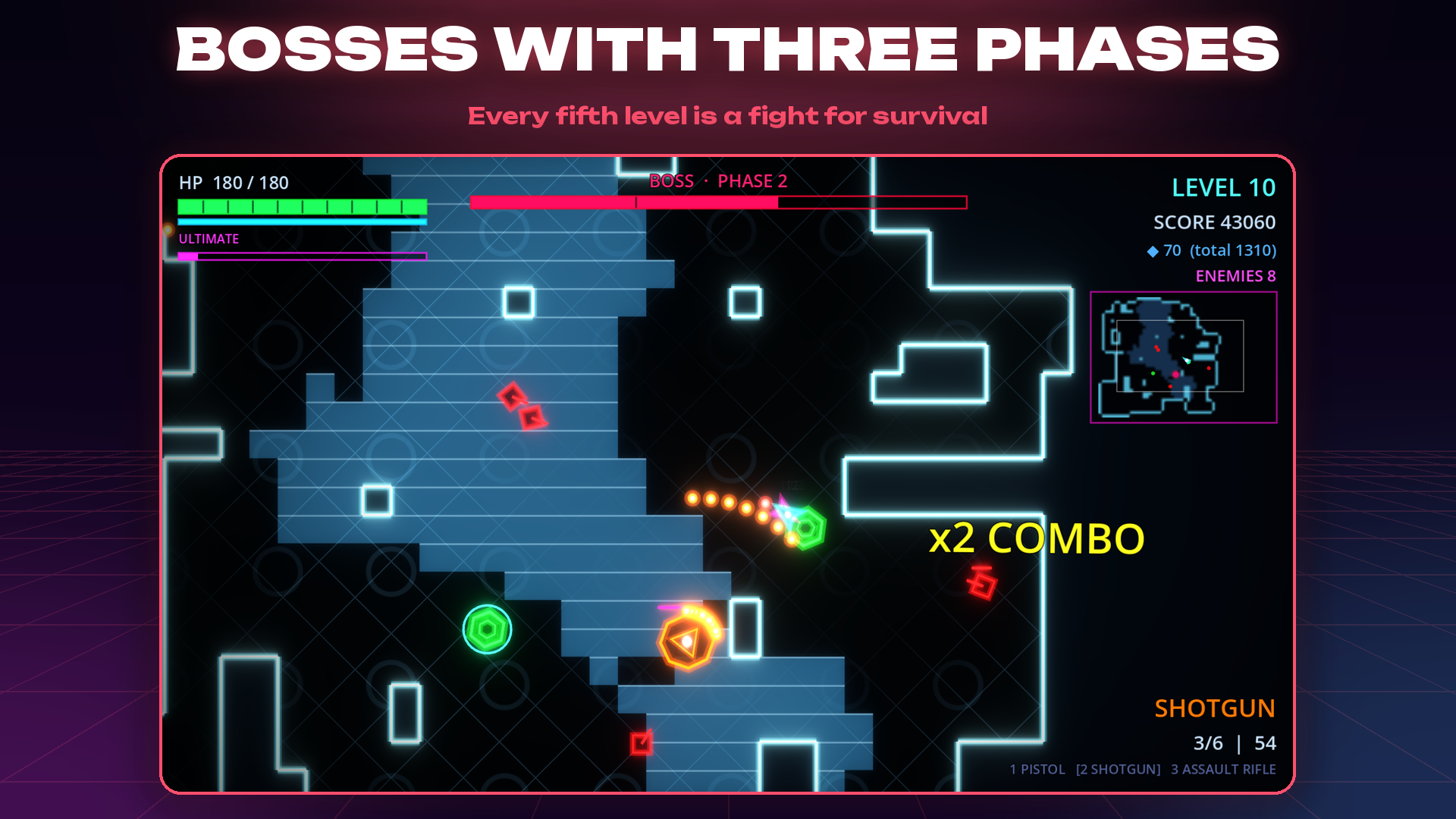 Screenshot 2 for Neon Endless