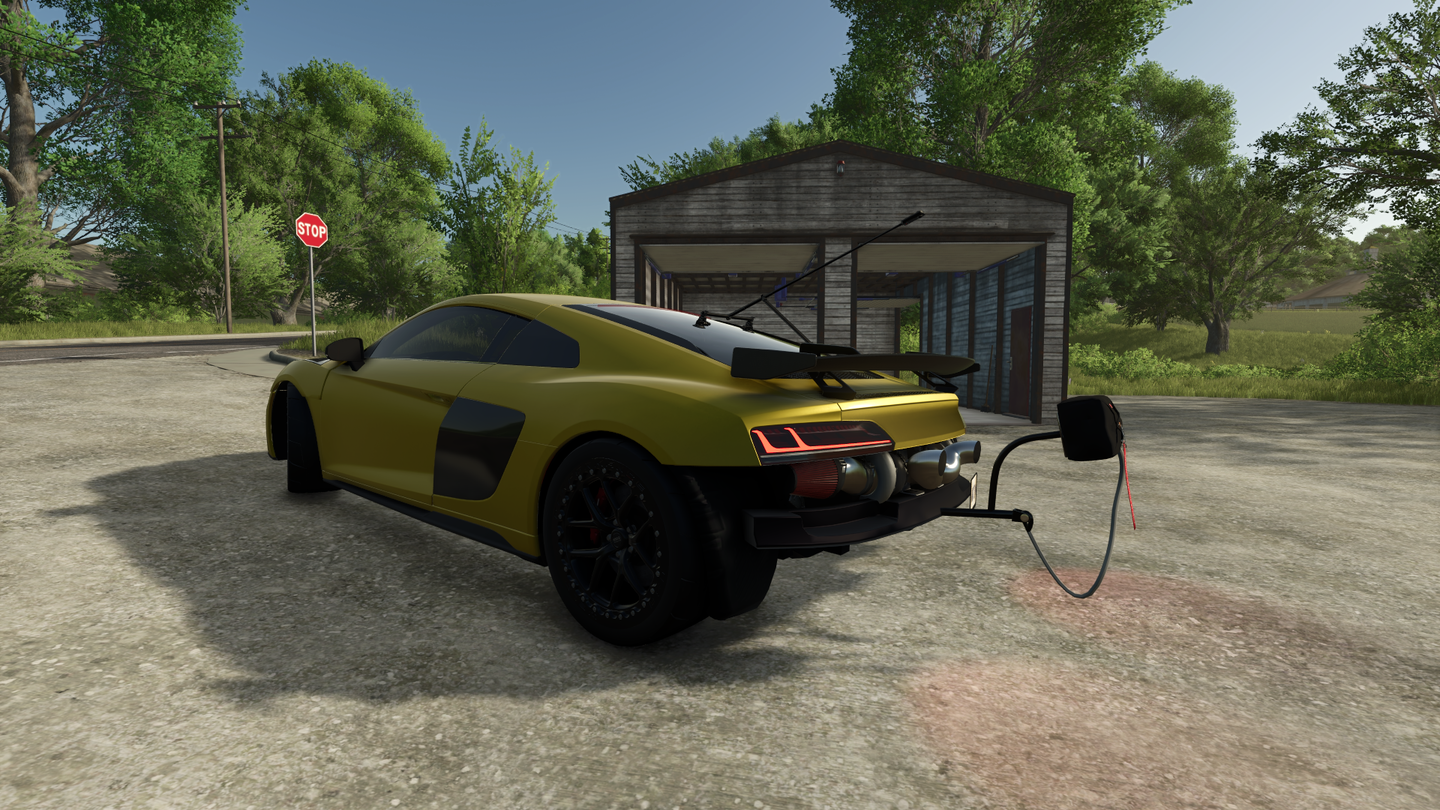 Screenshot 5 for FS25 AUDI R8 2023 1.1.0.0