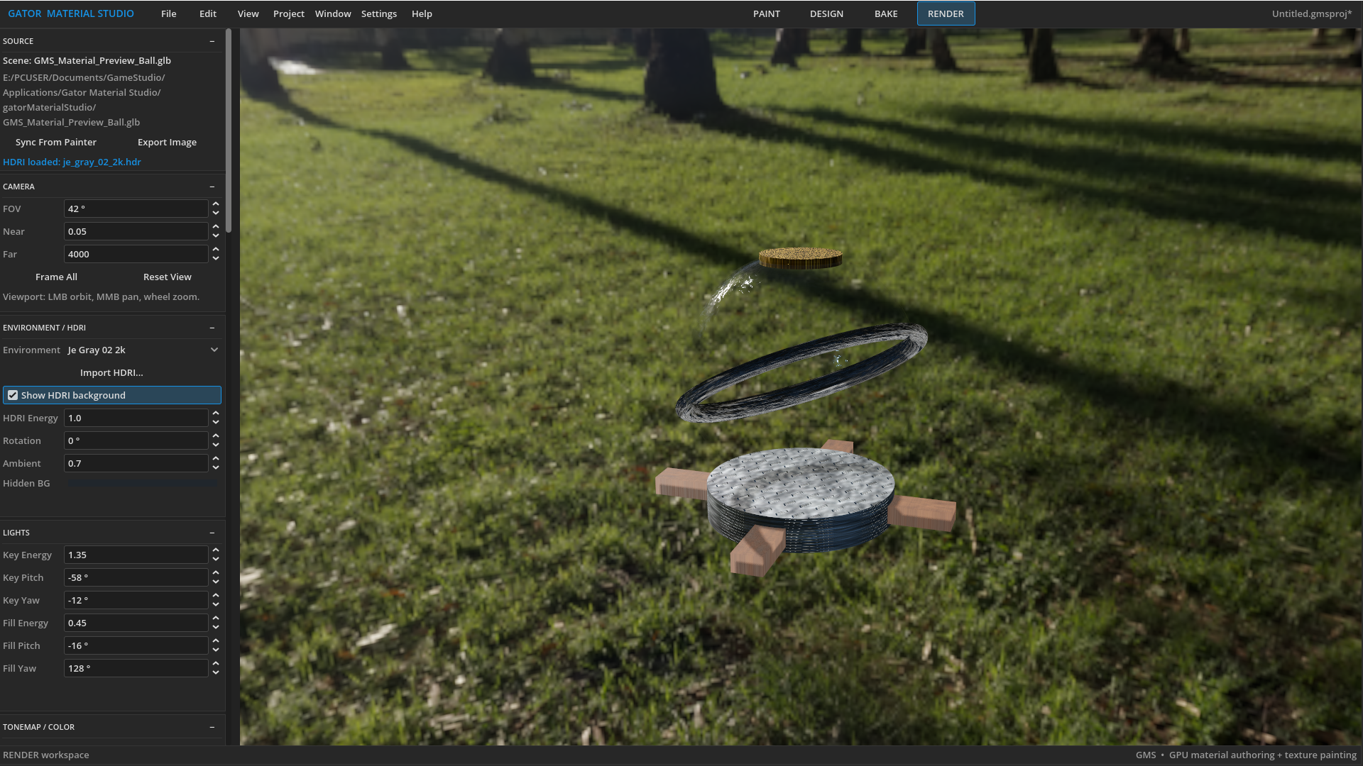 Screenshot 2 for Gator Material Studio