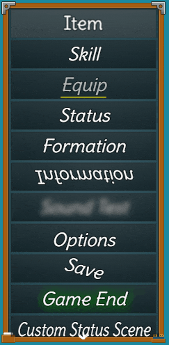 Screenshot 2 for Hakuen Studio Window Command Effects for RPG Maker MZ