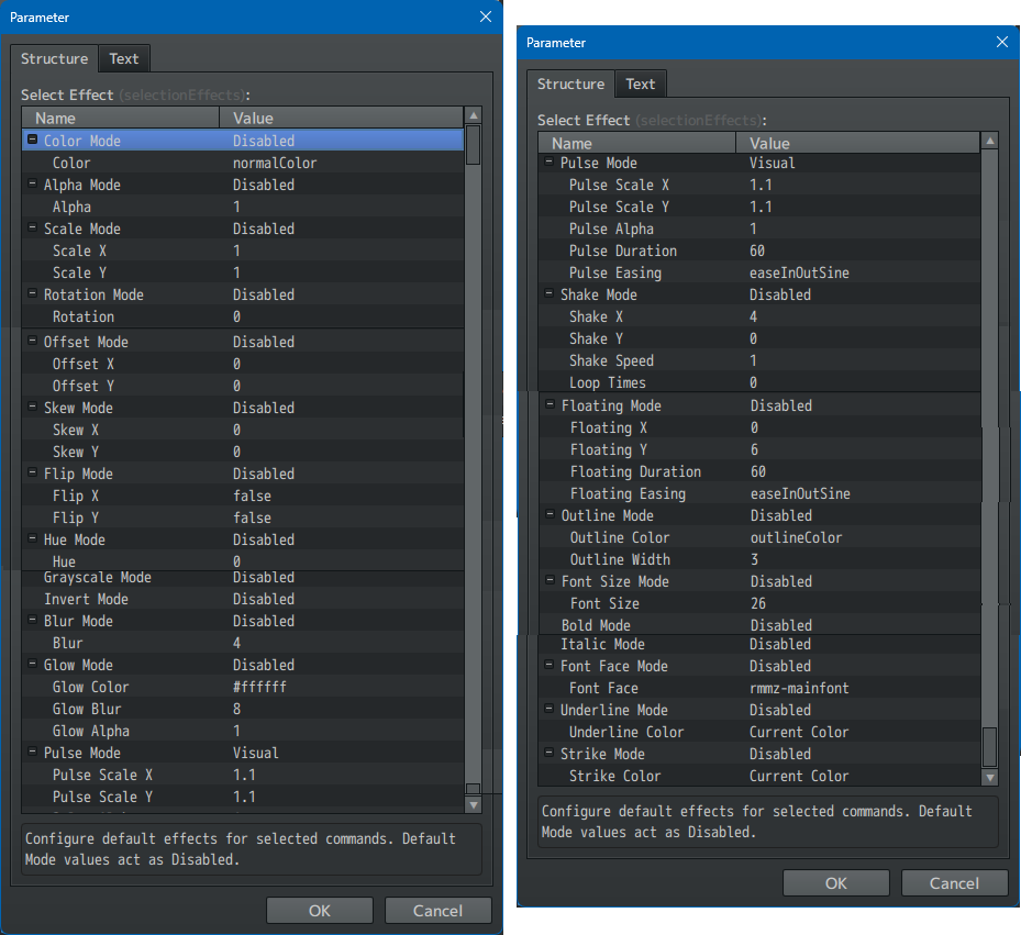 Screenshot 4 for Hakuen Studio Window Command Effects for RPG Maker MZ