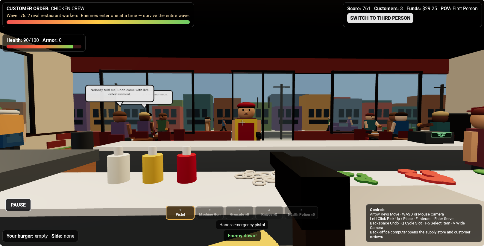 Screenshot 3 for Burger Mafia