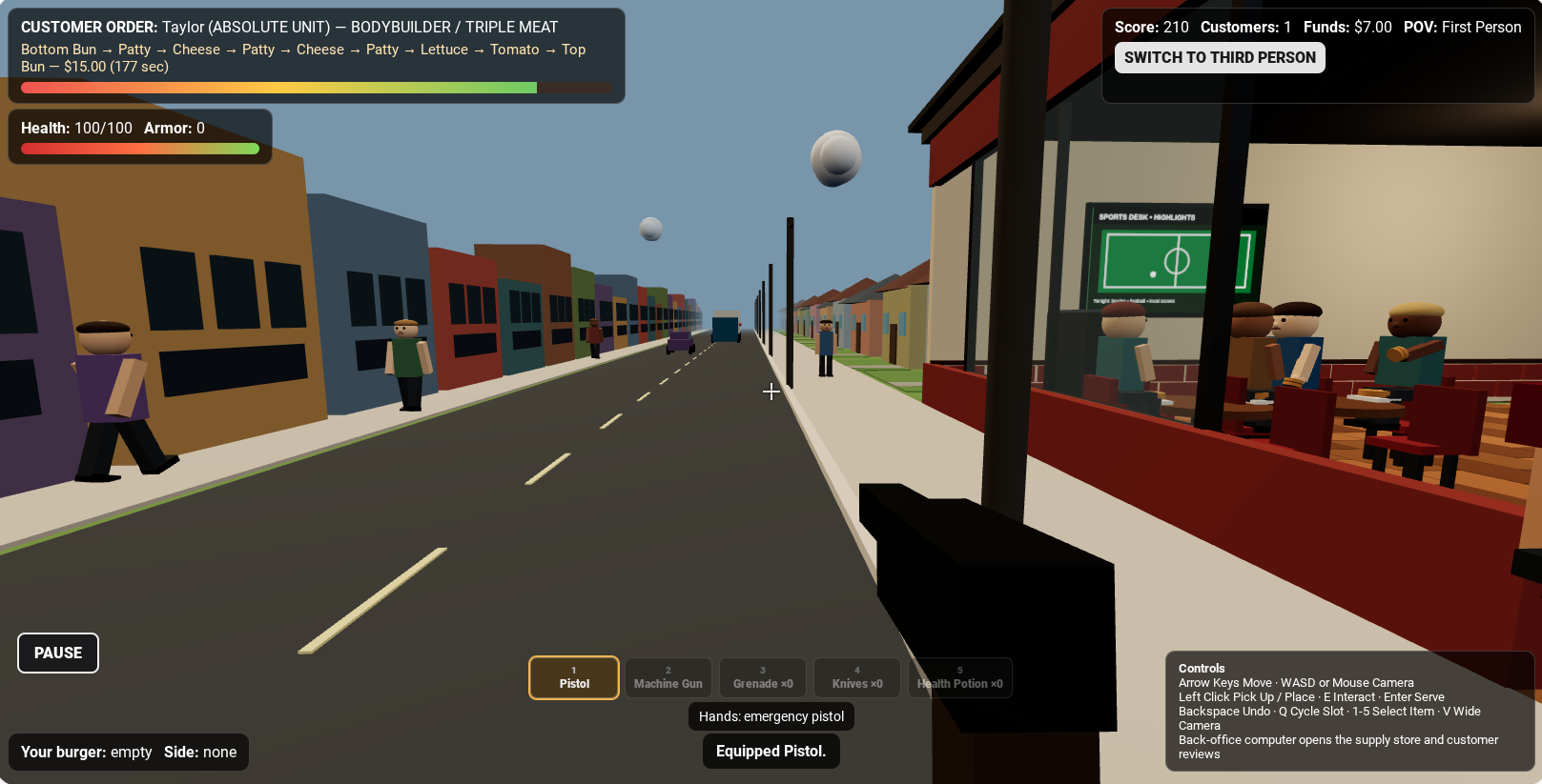 Screenshot 5 for Burger Mafia