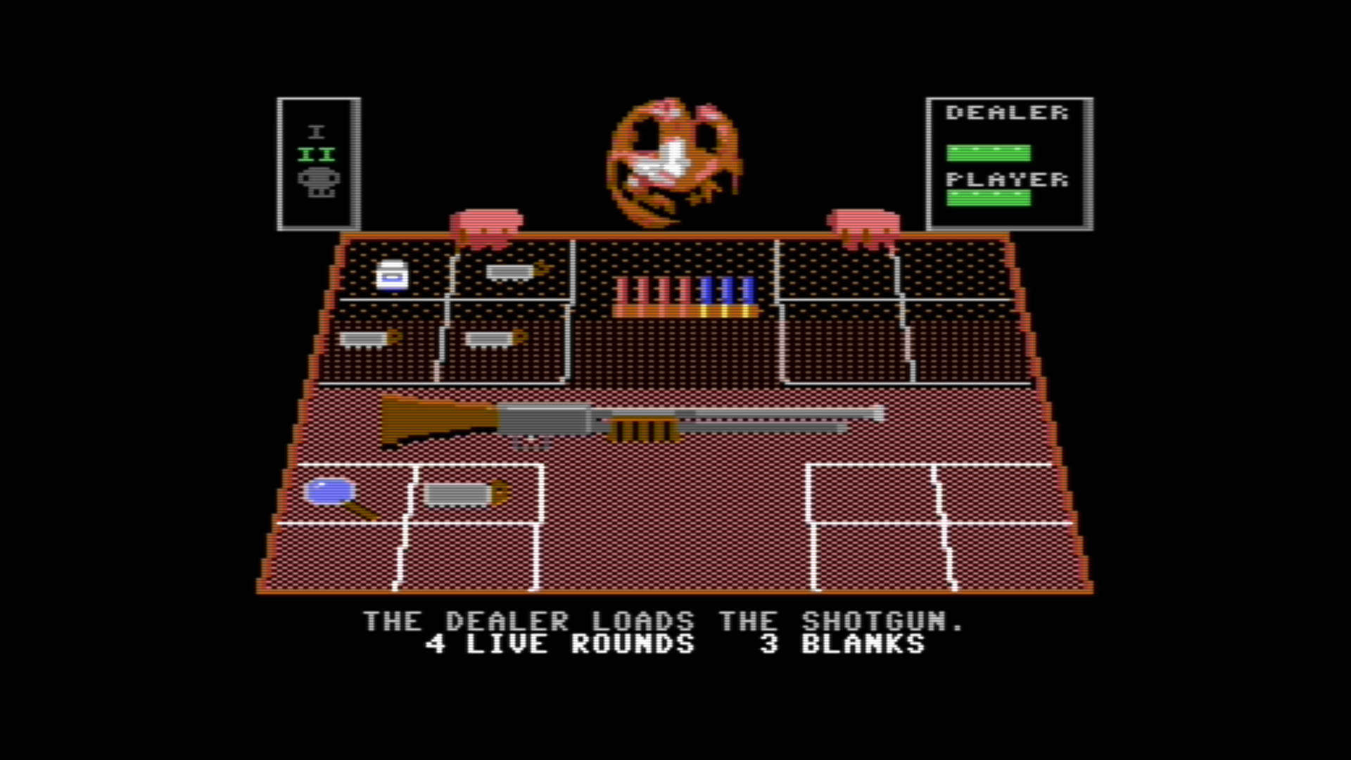 Screenshot 6 for Buckshot Roulette for the Commodore 64 / C64