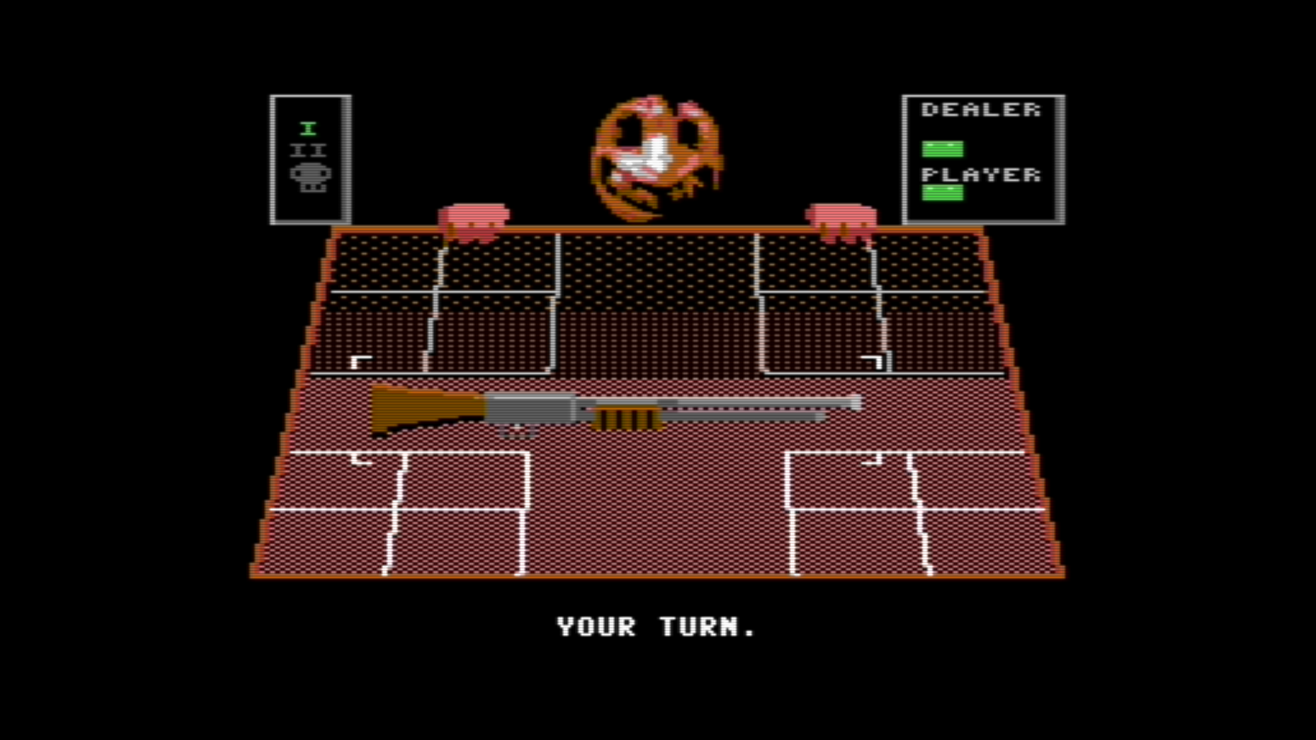 Screenshot 5 for Buckshot Roulette for the Commodore 64 / C64